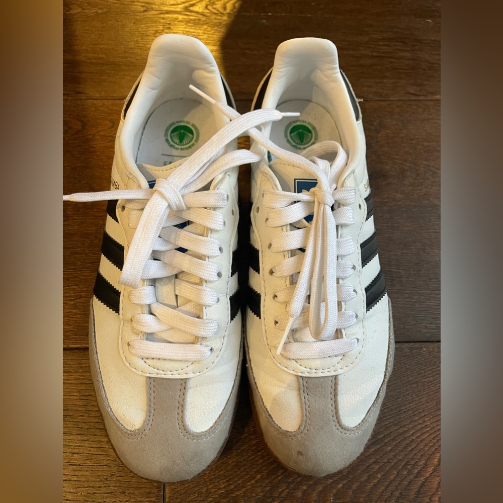 Adidas Samba Vegas Shoes - Cloud White / Core Black / Gum